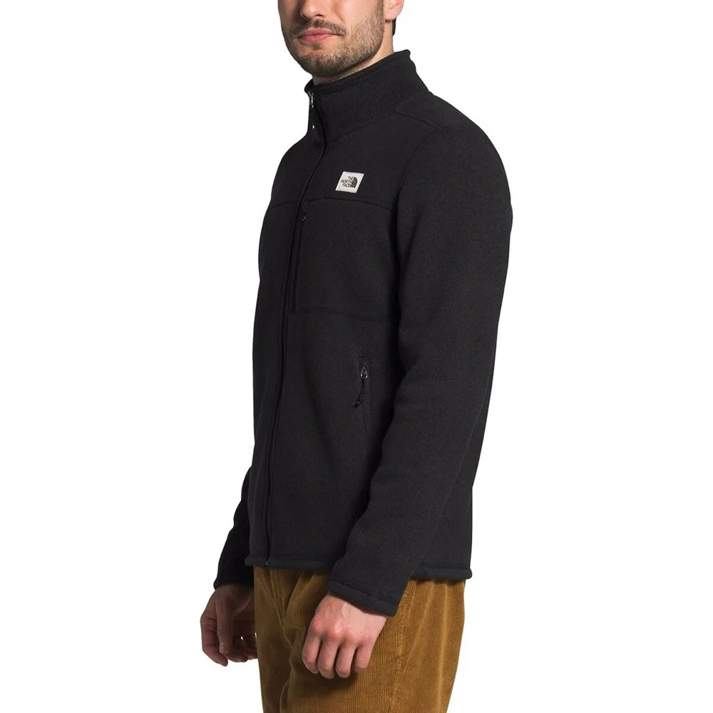 The North Face Men's Gordon Lyons Classic Full-Zip Fleece Jacket Black medium